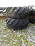 Lot of (2) Goodyear 30.5L-32 Tires w/ Rims