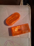 Lot of Amber Oval / Rectangle Lenses