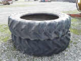 Lot of (2) 480/80R50 Tractor Tires