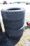 Lot of (4) LT275/65R20 Tires