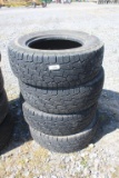 Lot of (4) LT275/65R18 Tires