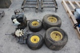 John Deere Mower Tires, Motor, Transmission