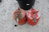 Lot of Safety Fuel Cans