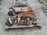 Lot of Power Tools, Cords