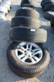 Lot of (4) Michelin P265/65R18 Tires w/ Rims