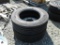 Lot of (2) 19.5 Truck Tires