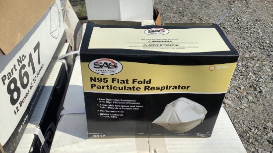 Unused Flat-Fold Respirator Mask