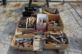 Lot of Hammers, Mallets, Axes, Handles, & Misc