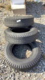 Lot of (3) Carlise ST205/75D14 Tires