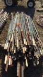 Bundle of Approximately (90) Used T-Post