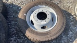 Continental 225/70R19.5 Tire w/ 10-Hole Budd Wheel