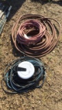 Lot of Electrical Cords and Air Hose