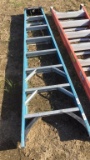 Werna 8' Fiberglass Step Ladder