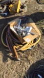 Lot of Fuel Hose and Nozzles