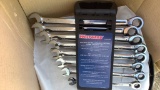 Unused 8pc SAE Extra Long Ratcheting  Wrench Sets