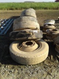 Lot of (14) Misc Tires & (5) Rims