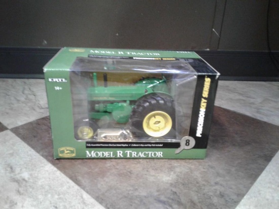 Unused John Deere Model R Toy Tractor