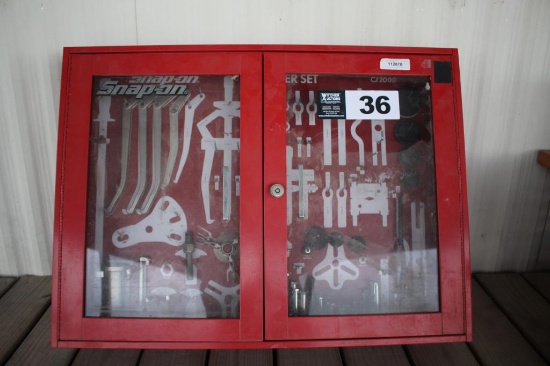 Snap-On Parts Cabinet w/ Tools / Contents