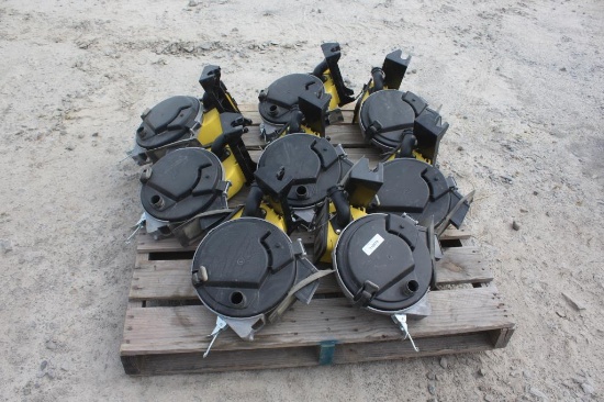 Lot of (8) John Deere Planter Mini Hoppers