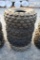 Lot of (4) AT19x8R7 ATV Tires