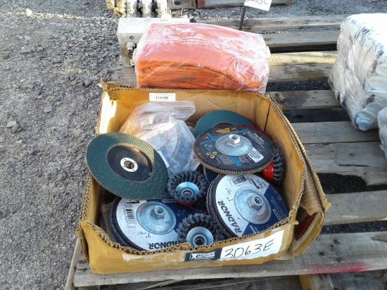 12 Pairs  Welding Gloves & 1 Box of Grinding Disc