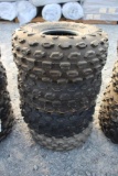 Lot of (4) AT19x8R7 ATV Tires