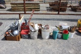 Lot of Misc. Fixtures, Hardware and Hand Tools