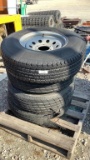 Lot of (4) LT235/85R16 Tires