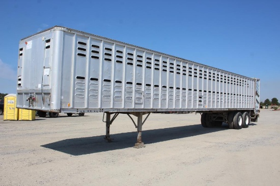 Hobbs 50' Ground Load T/A Livestock Trailer