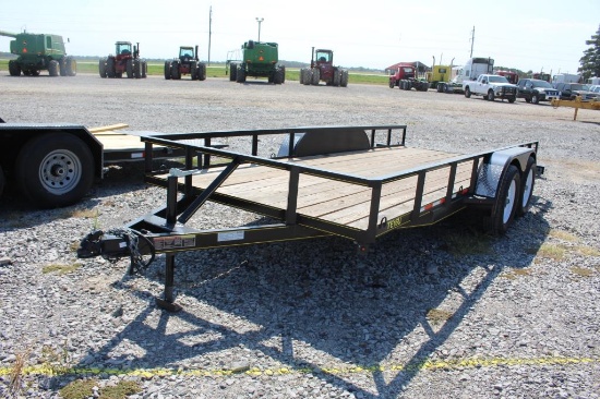 2019 Trailer Express 76" x 16' T/A Utility Trailer