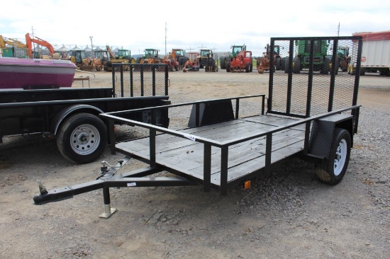 2019 Custom Built 5' x 10' S/A Utility Trailer