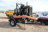 Cornell Water Pump w/ John Deere Engine, Trailer