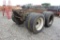 Sliding Tandem Trailer Axles  w/ 275-80R24.5 Tires