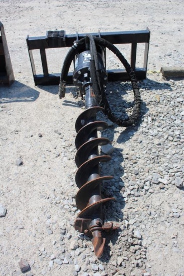 CAT A19B Skidsteer Post Hole Auger Attachment