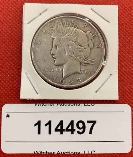 1923 Peace Dollar