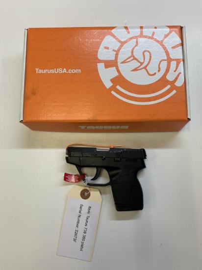Unused Taurus 738 .380 Auto Pistol w/Box