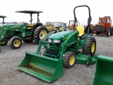 John Deere 2720 Utility Tractor w/ Loader & Cutter