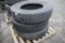 Lot of (3) 11R24.5 Tires