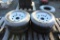 Lot of (4) ST205/75010 Tires w/ 5 Hole Rims