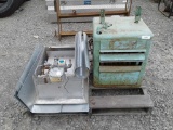 Lot of (2) LP Shop Heaters w/Misc. Duct Materials