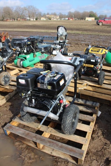 Unused Simpson 4200psi Gas Powered Pressure Washer