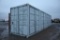 40' Hi-Cube Steel Storage Container w/ Side Doors