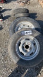 Lot of (5) Misc Tires