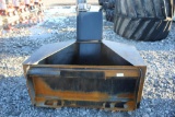 3/4 Cu Yard Skid Steer Concrete Placement Bucket