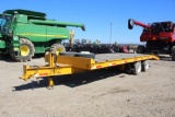 T/A Flatbed Equipment Trailer