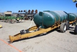S&N 1600 Gallon Water Tank w/ T/A Trailer