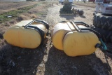Set of John Deere 200 Gallon Tanks w/ Racks