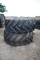 Lot of (4) 650/65R38 Tires w/ John Deere Rims