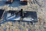 Receiver Hitch Skid Steer Trailer Mover