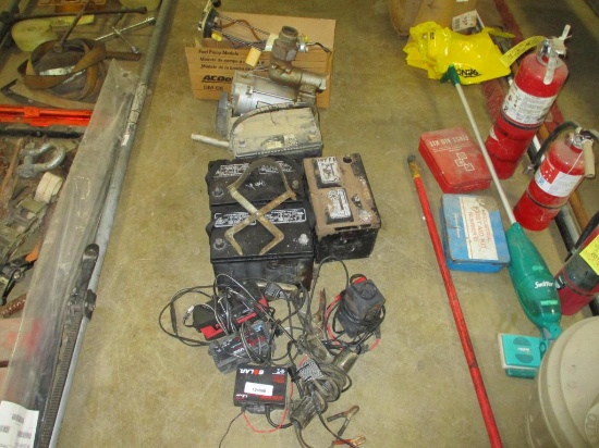 Lot of Misc. Batteries & Electrical Supplies